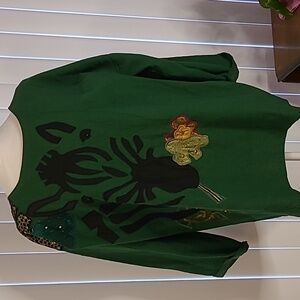 Vtg. Alfredos Wife pullover top